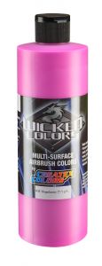 Createx Wicked Colors Fluorescent Raspberry, 16 oz.