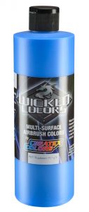 Createx Wicked Colors Fluorescent Blue, 16 oz.
