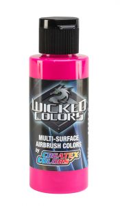 Createx Wicked Colors Fluorescent Magenta, 2 oz.