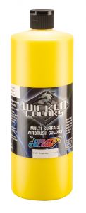 Createx Wicked Opaque Colors Hansa Yellow, 32 oz.