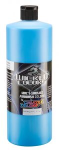 Createx Wicked Opaque Colors Daylight Blue, 32 oz.