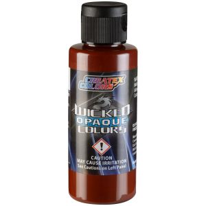 Createx Wicked Opaque Colors Red Oxide, 2 oz.