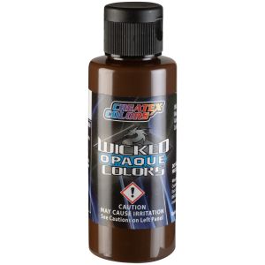 Createx Wicked Opaque Colors Brown Oxide, 2 oz.