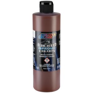 Createx Wicked Opaque Colors Burnt Sienna, 16 oz.