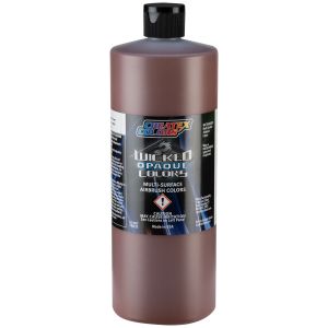 Createx Wicked Opaque Colors Burnt Sienna, 32 oz.