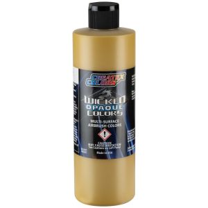 Createx Wicked Opaque Colors Raw Sienna, 16 oz.