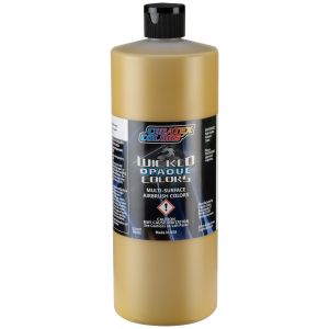 Createx Wicked Opaque Colors Raw Sienna, 32 oz.