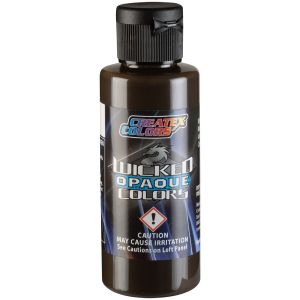 Createx Wicked Opaque Colors Raw Umber, 2 oz.