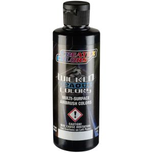 Createx Wicked Opaque Colors Flat Black, 4 oz.