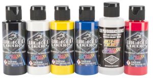 Createx Wicked Colors Primary Set, 2 oz.