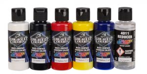 Createx Wicked Detail Colors Sampler Set, 2 oz.