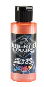 Createx Wicked Colors Pearl Orange, 2 oz.