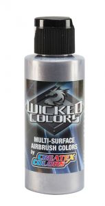 Createx Wicked Colors Metallic Silver, 2 oz.