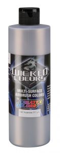 Createx Wicked Colors Metallic Silver, 16 oz.