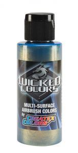 Createx Wicked Colors Metallic Fastback Green, 2 oz.