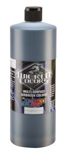 Createx Wicked Colors Metallic Charcoal-Viola, 32 oz.