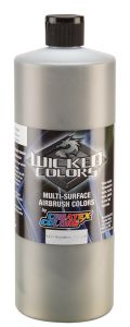 Createx Wicked Colors Metallic Pewter, 32 oz.