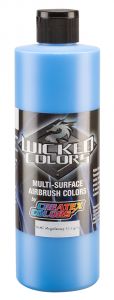 Createx Wicked Colors Pearl Brite Blue, 16 oz.