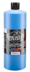 Createx Wicked Colors Pearl Brite Blue, 32 oz.