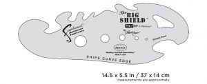 Artool  #7 The Big Shield Freehand Airbrush Template by Gabe McCubbin