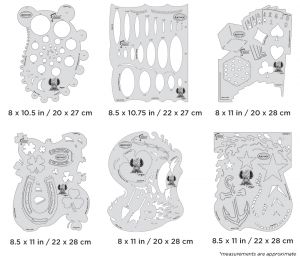 Artool  Blasted FX Set Freehand Airbrush Template by Ryan "Ryno" Templeton