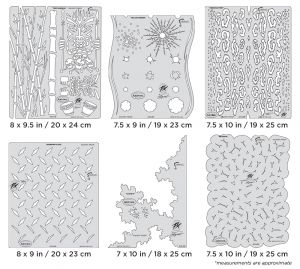 Artool Kustom FX Freehand Airbrush Template Set by Craig Fraser