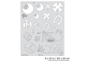 Artool Kustom Kulture Lucky 7 Freehand Airbrush Template by Craig Fraser