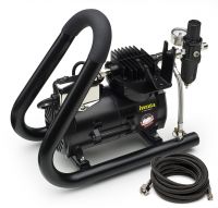 Iwata Smart Jet Plus Tubular 110-120V Airbrush Compressor product imagery