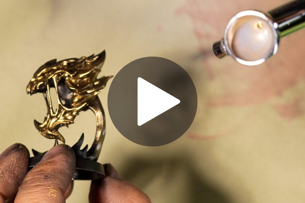 Make Your Armour Shine with Gauntlet Gold imagery