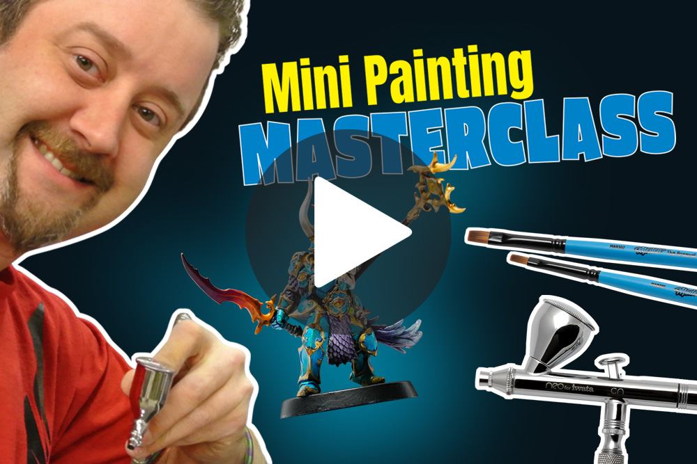 Start to Finish Mini Painting Techniques! imagery