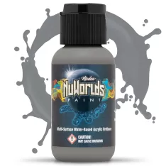 Medea NuWorlds Paint Zenith Medium Grey 1 oz