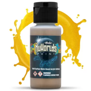 Medea NuWorlds Paint Gauntlet Gold 1 oz product imagery