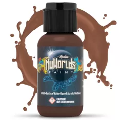 Medea NuWorlds Paint Deep Espresso Flesh 1 oz