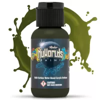 Medea NuWorlds Paint Vile Green 1 oz product imagery