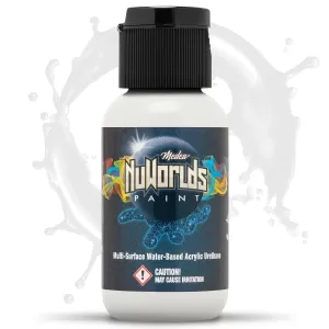 Medea NuWorlds Paint Zenith White 1 oz product imagery