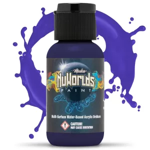 Medea NuWorlds Paint Impenetrable Purple 1 oz product imagery
