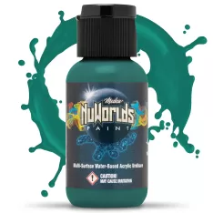 Medea NuWorlds Paint Impenetrable Green 1 oz