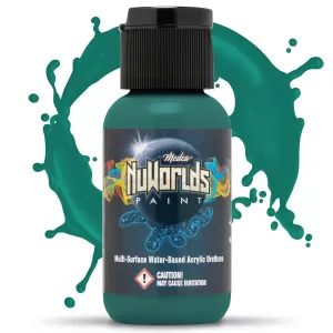 Medea NuWorlds Paint Impenetrable Green 1 oz product imagery