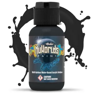 Medea NuWorlds Paint Zenith Black 1 oz product imagery